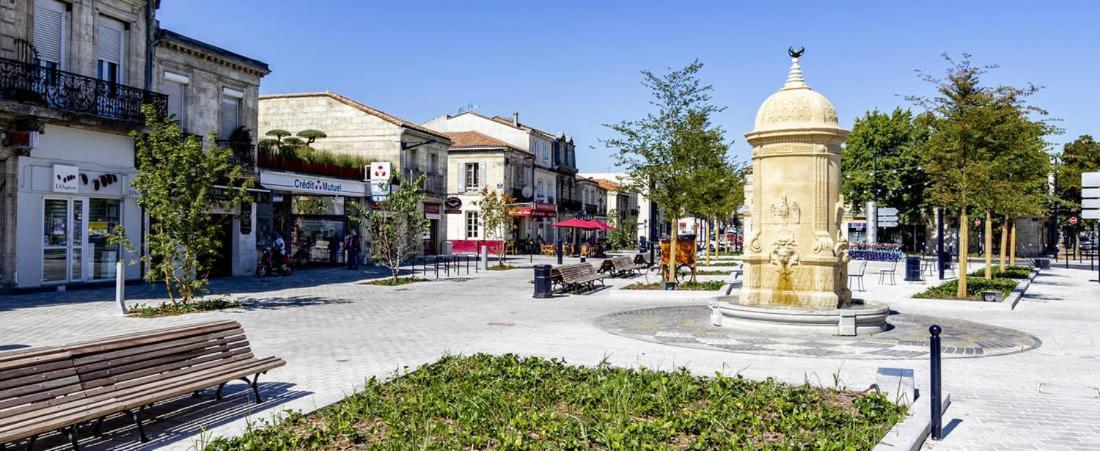 Superbe T3 Duplex Parking Prive Gratuit Sur Place Bordeaux Eksteriør bilde