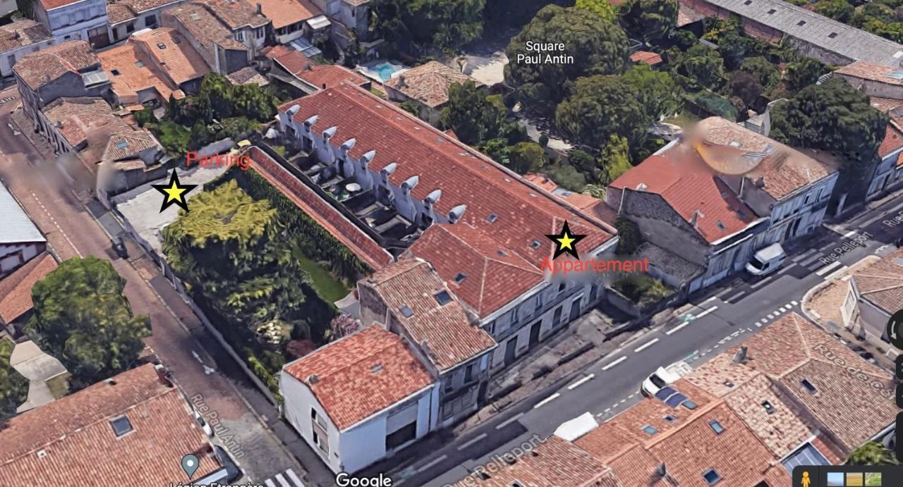 Superbe T3 Duplex Parking Prive Gratuit Sur Place Bordeaux Eksteriør bilde
